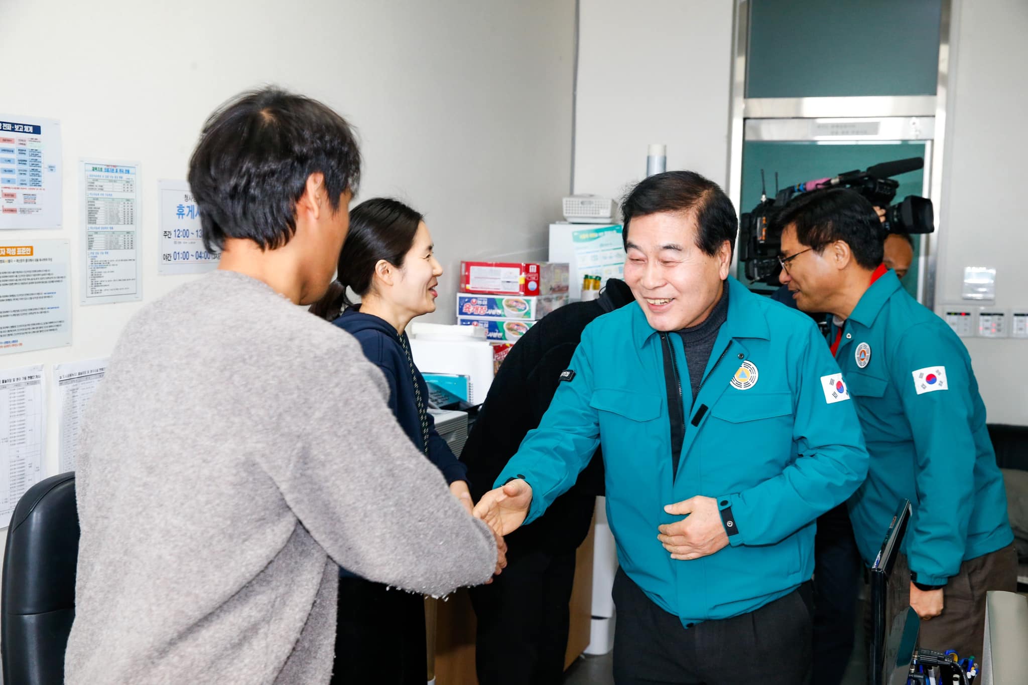 구미시의회, 설 연휴기간 비상근무자 격려