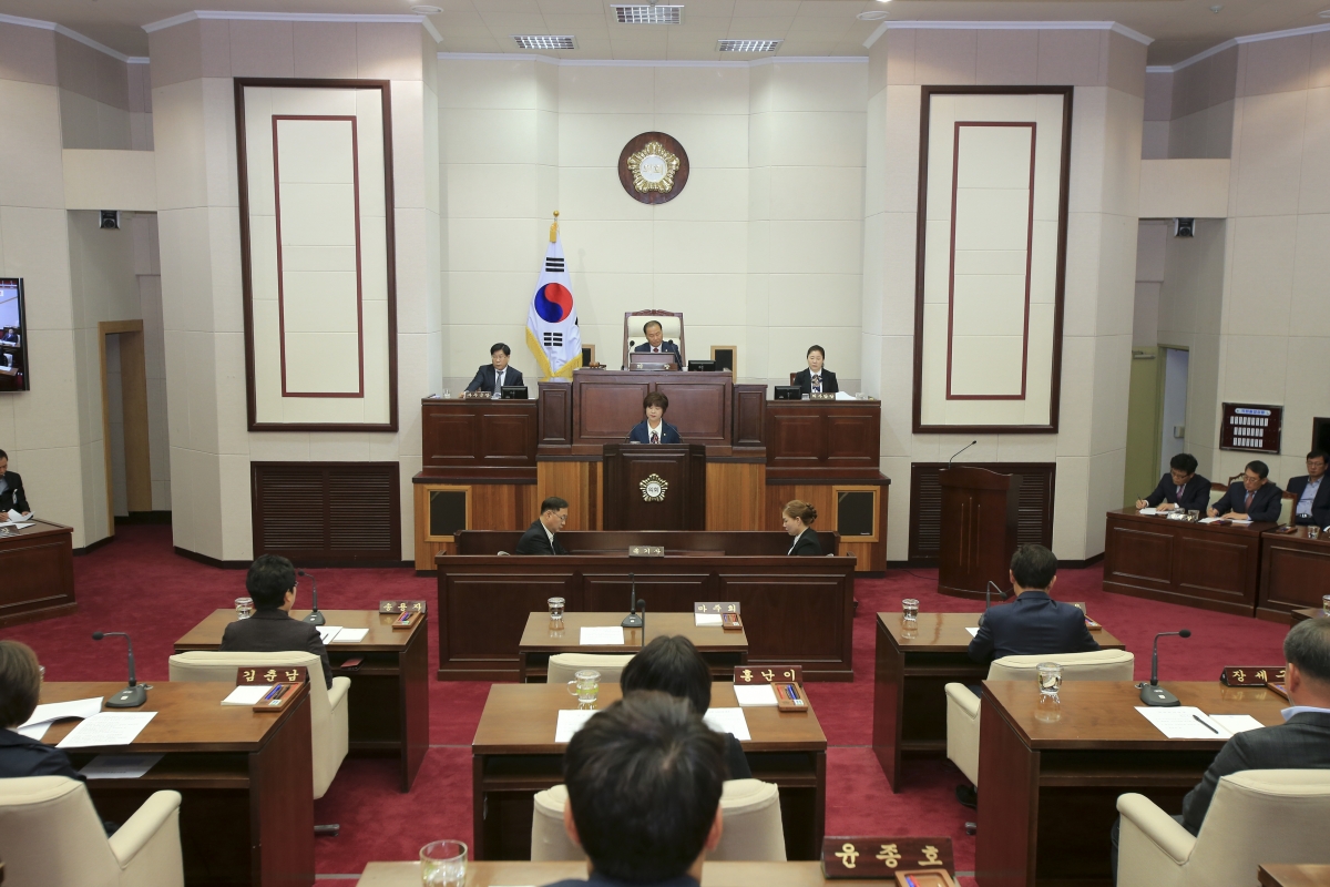 20181022-019[AP7U3952-제226회 임시회 제1차 본회의시 장미경 의원 5분 자유발언.JPG