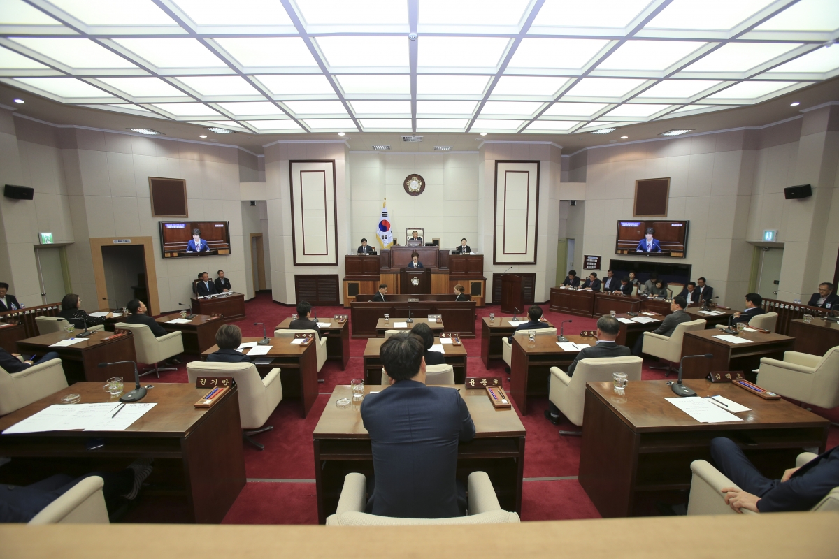 20181022-021[AP7U3956-제226회 임시회 제1차 본회의시 장미경 의원 5분 자유발언.JPG