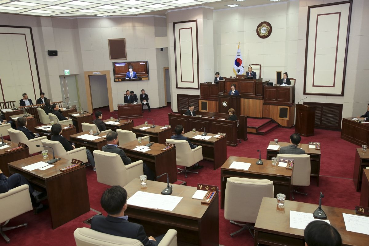 20181022-022[AP7U3959-제226회 임시회 제1차 본회의시 장미경 의원 5분 자유발언.JPG