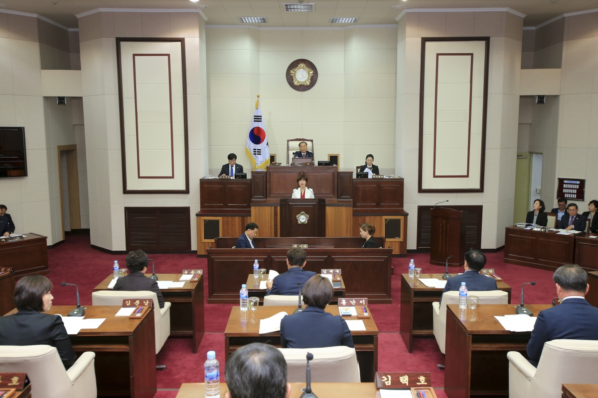 20190425-021[AP7U6403-제230회 임시회 제1차 본회의시 장미경 의회운영위원회 부위원장 행정사무조사특별위원회 조사계획서 승인의 건 제안설명.jpg