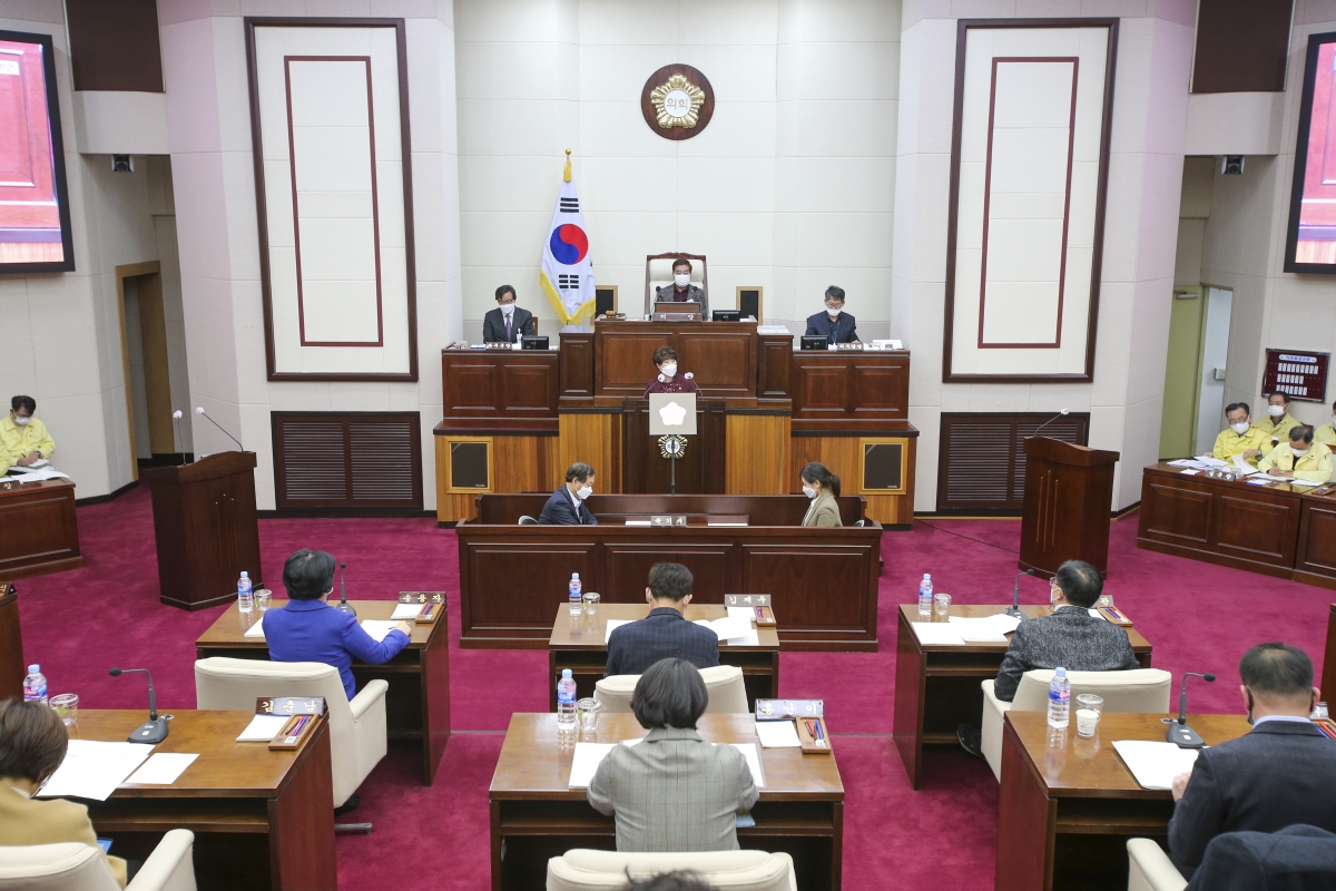 20201214-010[AP7U4814-제245회 제2차 정례회 제2차 본회의시 장미경 의원 5분자유발언.JPG