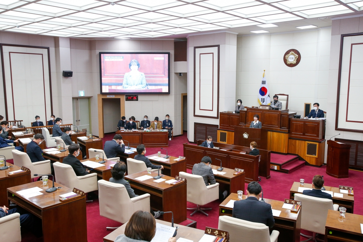 20230110-014[_P7U8610-제264회 임시회 제1차 본회의시 장미경 의원 5분 자유발언.JPG