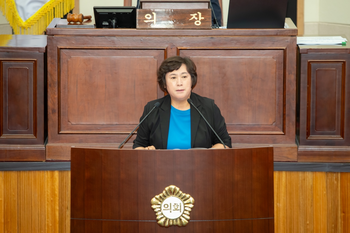 20230914-023[_P7U0777-제270회 임시회 제2차 본회의시 이지연 의원 5분 자유발언.JPG