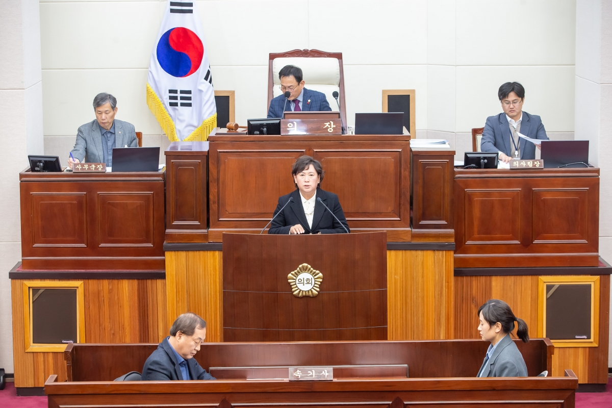 20250121-010[_P7U9762-제283회 임시회 제4차 본회의시 이지연 의원 5분 자유발언.jpg