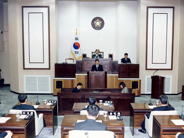 제84회 임시회 개회식 및 제1차 본회의