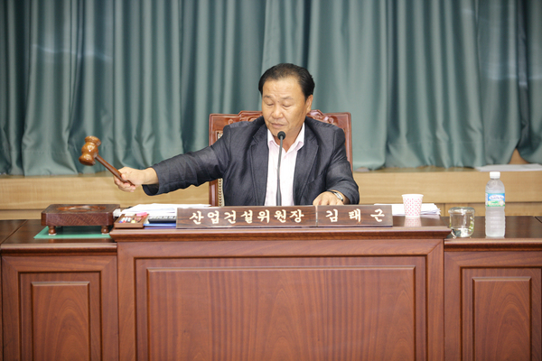 제164회 임시회시 산업건설위원회 활동