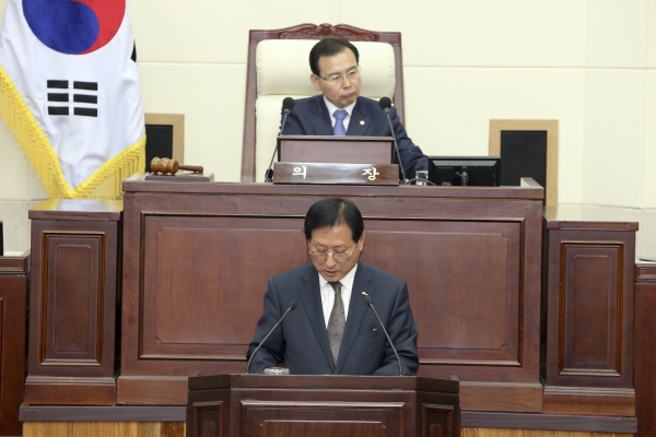 제201회 임시회 제2차 본회의 활동