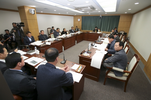 제209회 정례회 예산결산특별위원회 활동