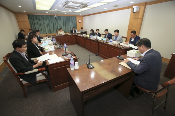 제225회 정례회 기획행정위원회 소관 2017 회계연도 세입세출결산승인안 및 2018년도 추가경정예산안 예비심사 활동