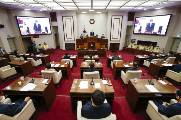 제253회 임시회 개회식 및 제1차 본회의 활동