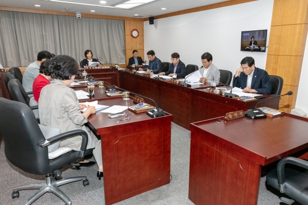 제290회 임시회시 제2차 구미 현안 해결을 위한 특별위원회 활동