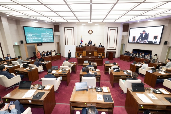 제290회 임시회 제2차 본회의 활동