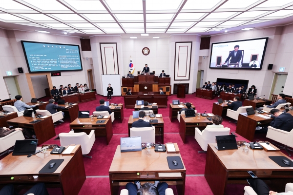 제291회 임시회 제2차 본회의 활동