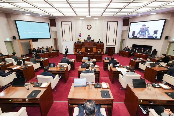 제292회 제2차 정례회 제3차 본회의 활동