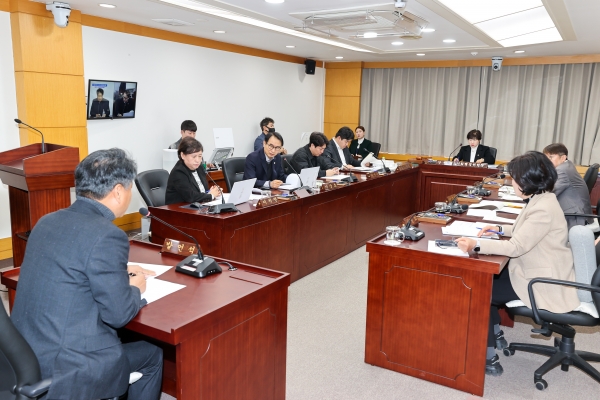 제293회 임시회 기획행정위원회 조례안 등 심사활동