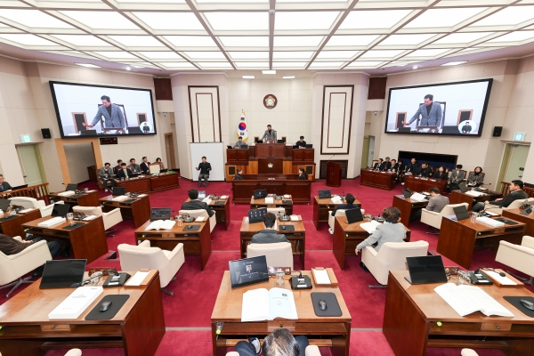 제293회 임시회 2, 3차 본회의시 실국소별 2026년도 주요업무계획보고